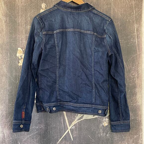 7FAM Denim Trucker Jacket Size Medium - Picture 6 of 7